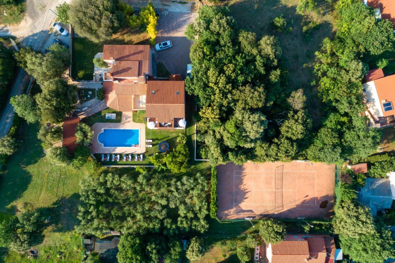 Guesthouse "Barboska" - Big Outdoor Swimming Pool & Private Tennis Court Воднян Екстер'єр фото