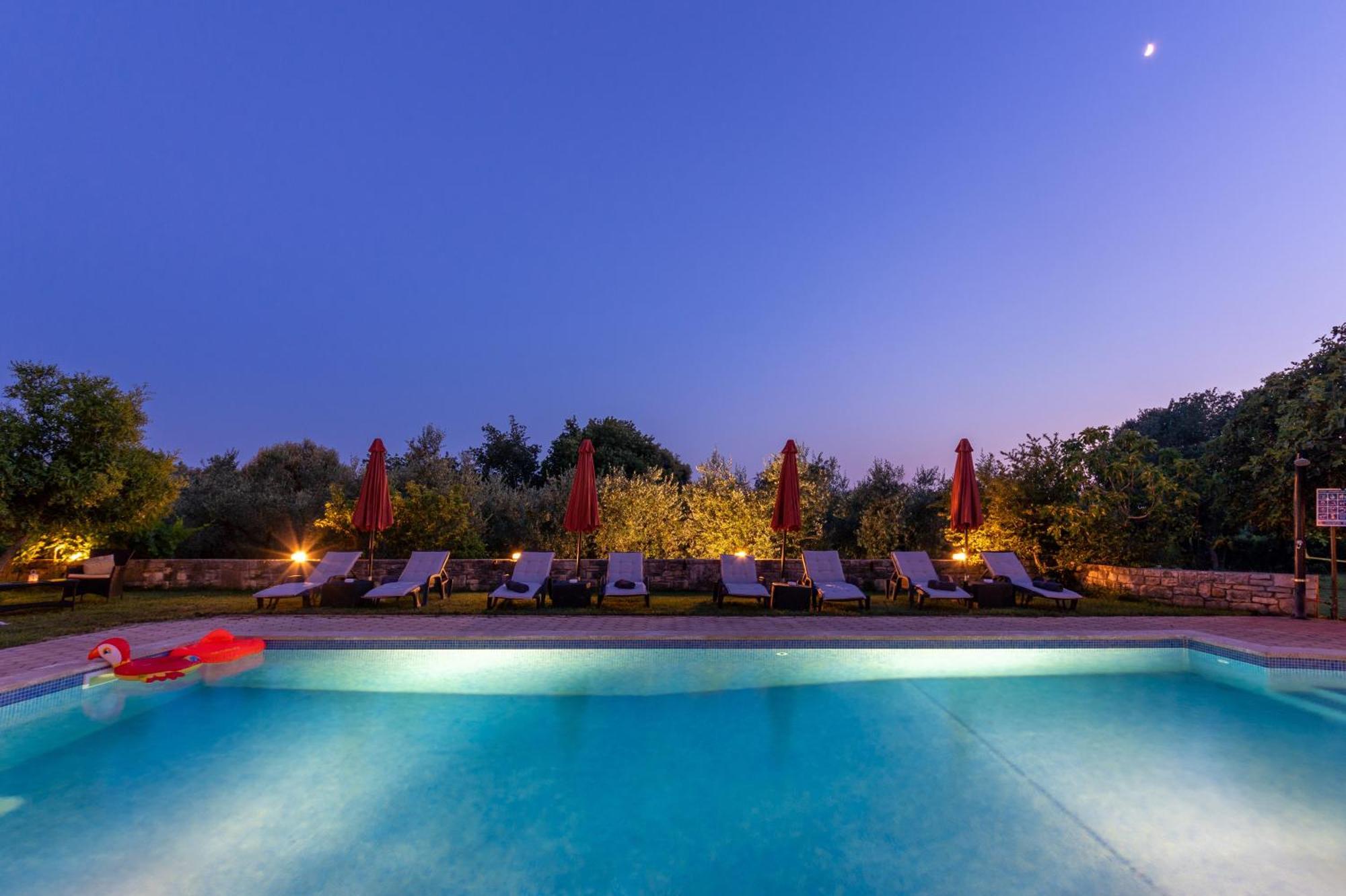 Guesthouse "Barboska" - Big Outdoor Swimming Pool & Private Tennis Court Воднян Екстер'єр фото