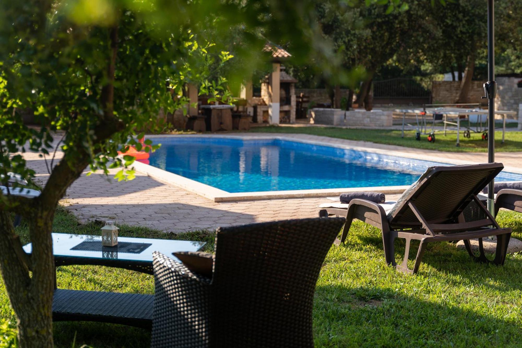 Guesthouse "Barboska" - Big Outdoor Swimming Pool & Private Tennis Court Воднян Екстер'єр фото