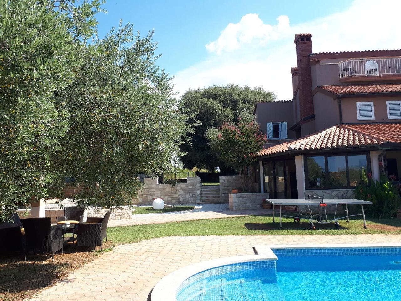 Guesthouse "Barboska" - Big Outdoor Swimming Pool & Private Tennis Court Воднян Екстер'єр фото